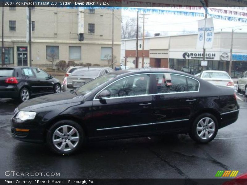 Deep Black / Black 2007 Volkswagen Passat 2.0T Sedan