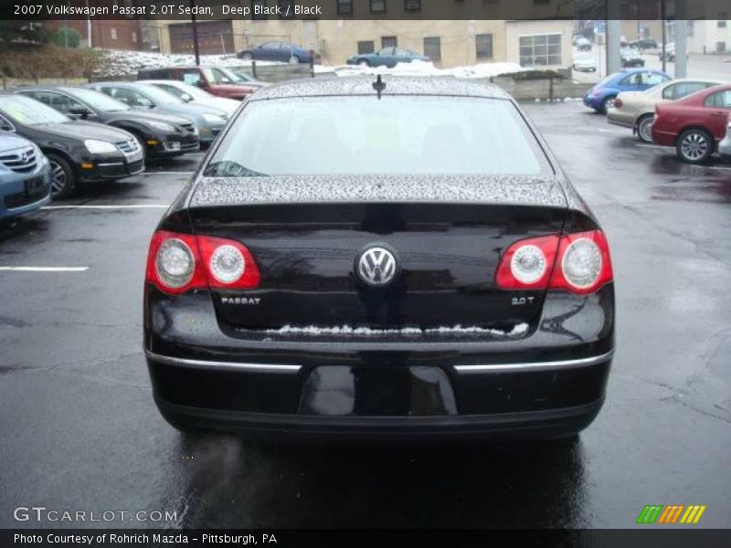 Deep Black / Black 2007 Volkswagen Passat 2.0T Sedan