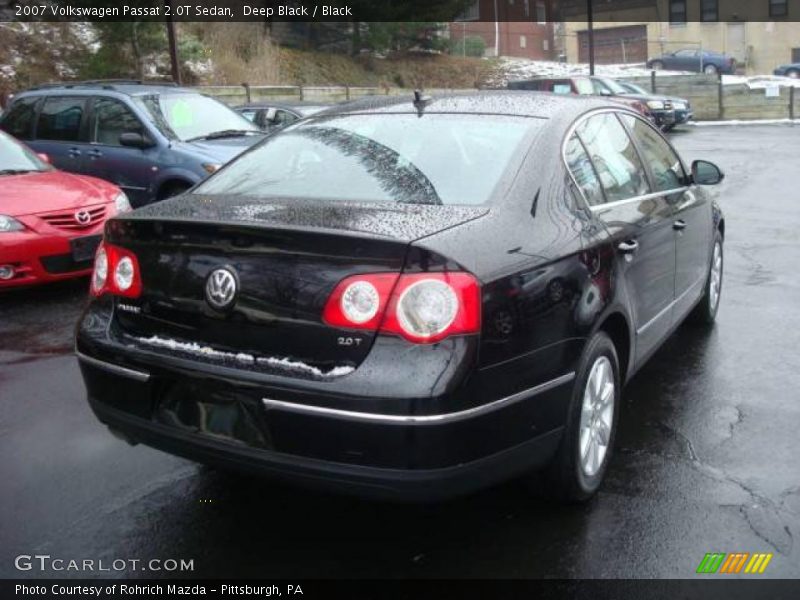 Deep Black / Black 2007 Volkswagen Passat 2.0T Sedan