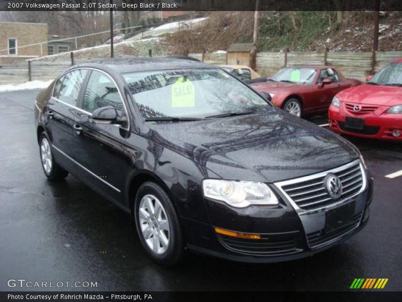 Deep Black / Black 2007 Volkswagen Passat 2.0T Sedan