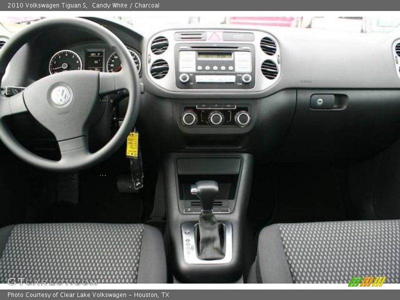 Candy White / Charcoal 2010 Volkswagen Tiguan S