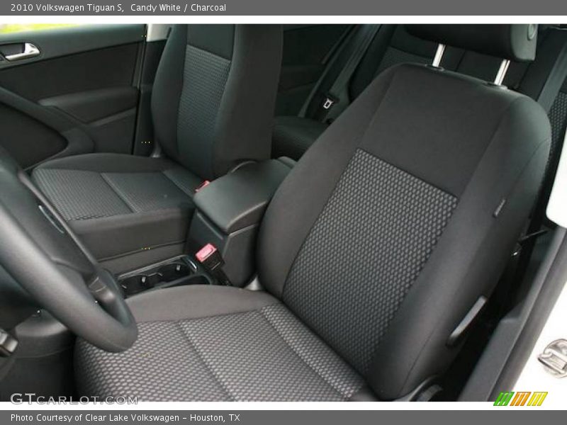 Candy White / Charcoal 2010 Volkswagen Tiguan S
