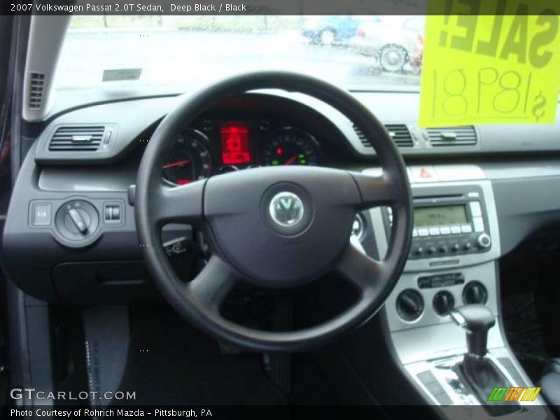 Deep Black / Black 2007 Volkswagen Passat 2.0T Sedan