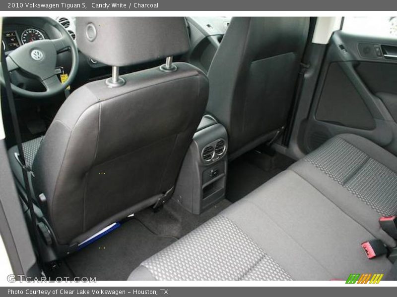 Candy White / Charcoal 2010 Volkswagen Tiguan S