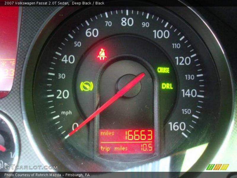 Deep Black / Black 2007 Volkswagen Passat 2.0T Sedan