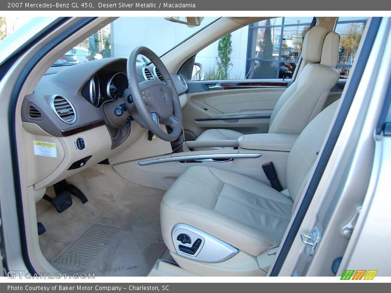 Desert Silver Metallic / Macadamia 2007 Mercedes-Benz GL 450