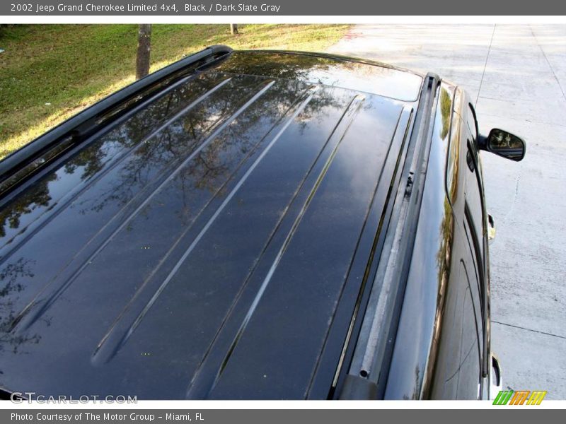 Black / Dark Slate Gray 2002 Jeep Grand Cherokee Limited 4x4