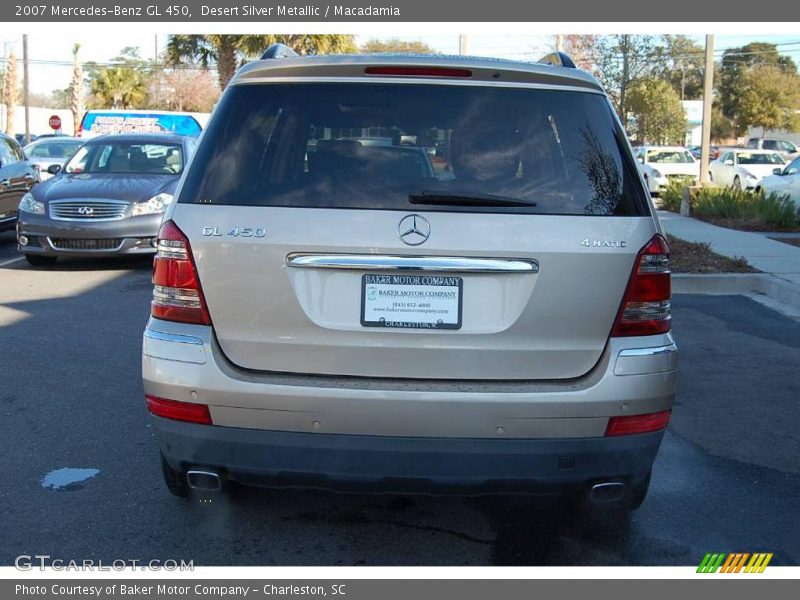 Desert Silver Metallic / Macadamia 2007 Mercedes-Benz GL 450