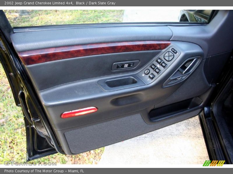 Black / Dark Slate Gray 2002 Jeep Grand Cherokee Limited 4x4