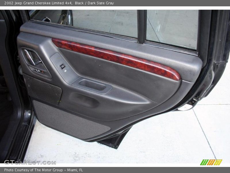 Black / Dark Slate Gray 2002 Jeep Grand Cherokee Limited 4x4