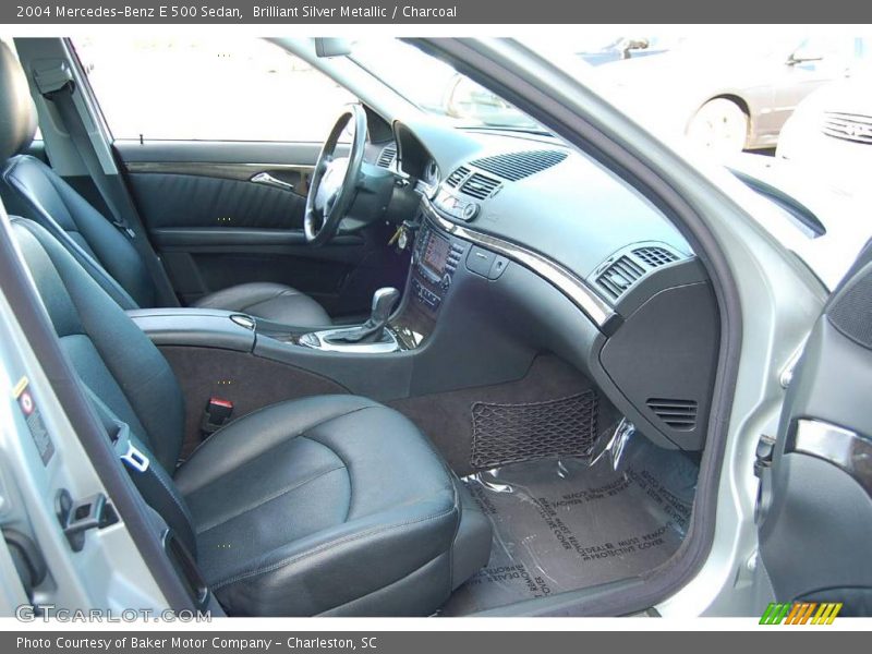 Brilliant Silver Metallic / Charcoal 2004 Mercedes-Benz E 500 Sedan