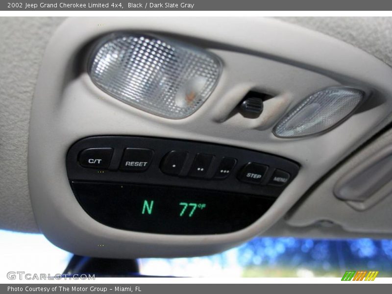 Black / Dark Slate Gray 2002 Jeep Grand Cherokee Limited 4x4