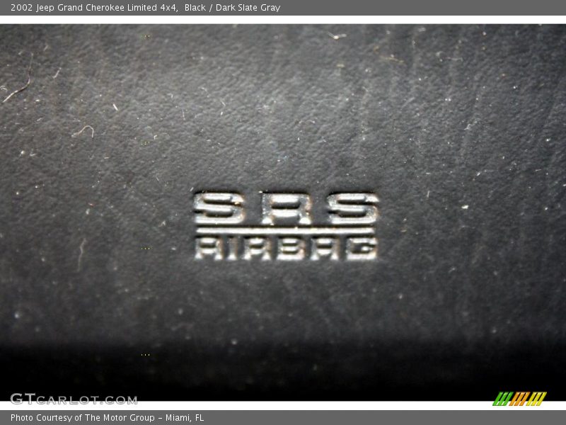 Black / Dark Slate Gray 2002 Jeep Grand Cherokee Limited 4x4