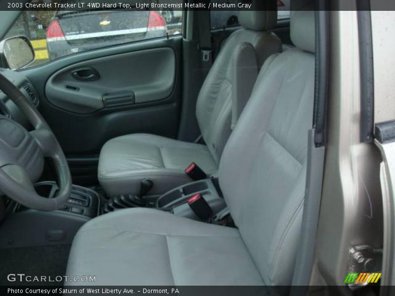 Light Bronzemist Metallic / Medium Gray 2003 Chevrolet Tracker LT 4WD Hard Top