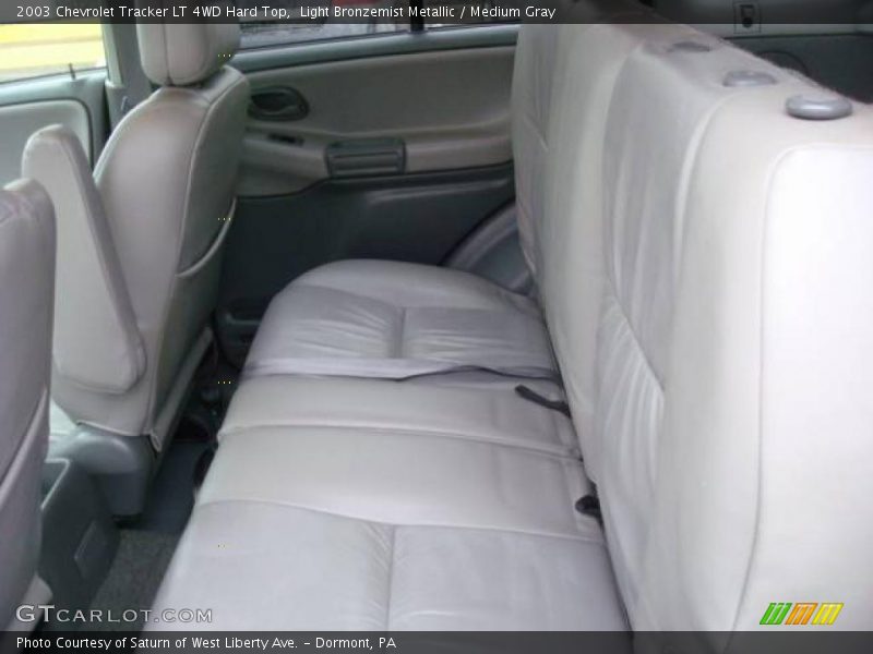 Light Bronzemist Metallic / Medium Gray 2003 Chevrolet Tracker LT 4WD Hard Top