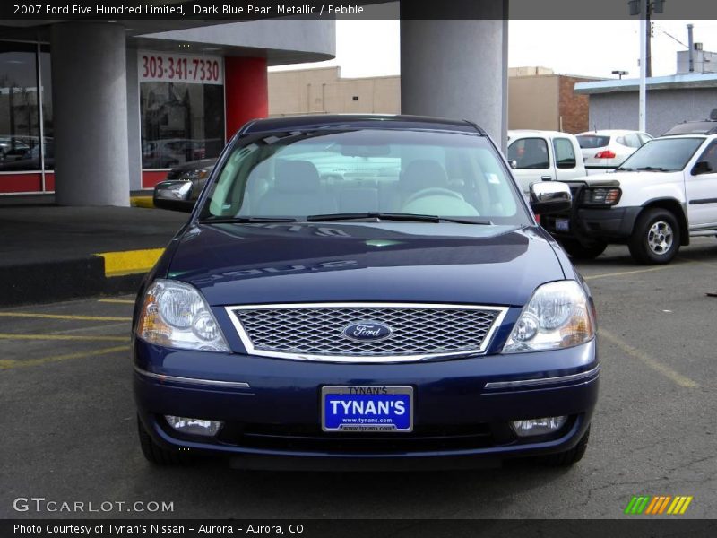 Dark Blue Pearl Metallic / Pebble 2007 Ford Five Hundred Limited