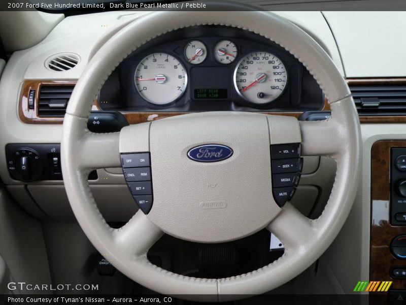 Dark Blue Pearl Metallic / Pebble 2007 Ford Five Hundred Limited