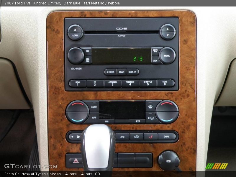 Dark Blue Pearl Metallic / Pebble 2007 Ford Five Hundred Limited