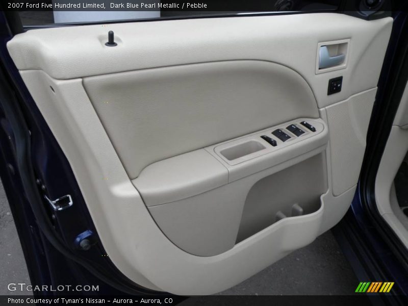Dark Blue Pearl Metallic / Pebble 2007 Ford Five Hundred Limited
