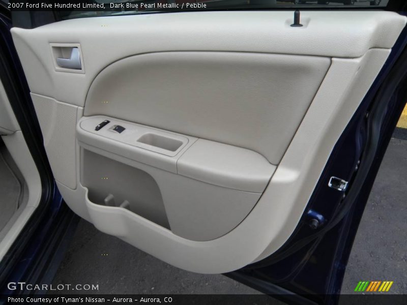 Dark Blue Pearl Metallic / Pebble 2007 Ford Five Hundred Limited