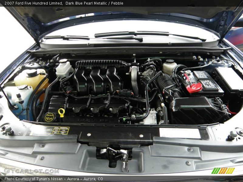 Dark Blue Pearl Metallic / Pebble 2007 Ford Five Hundred Limited