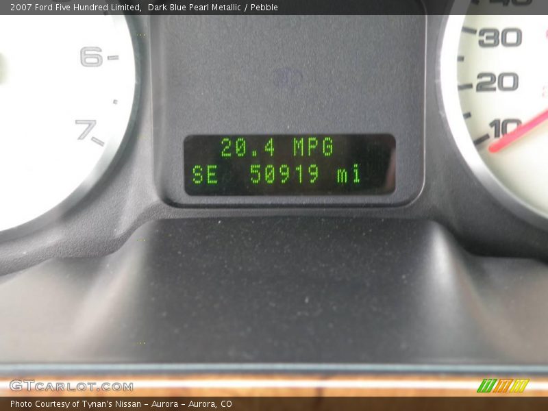 Dark Blue Pearl Metallic / Pebble 2007 Ford Five Hundred Limited