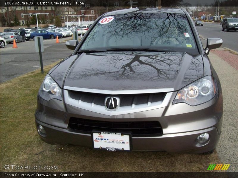 Carbon Gray Pearl / Taupe 2007 Acura RDX