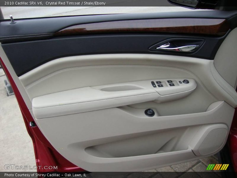 Crystal Red Tintcoat / Shale/Ebony 2010 Cadillac SRX V6