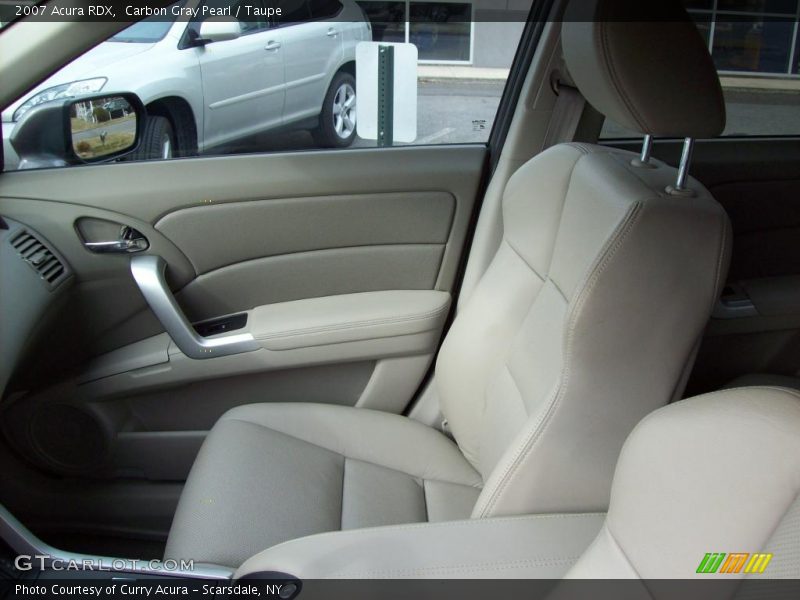 Carbon Gray Pearl / Taupe 2007 Acura RDX