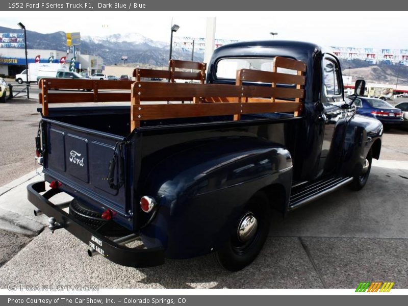 Dark Blue / Blue 1952 Ford F Series Truck F1
