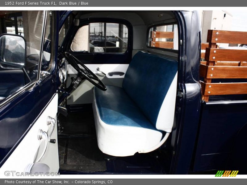 Dark Blue / Blue 1952 Ford F Series Truck F1