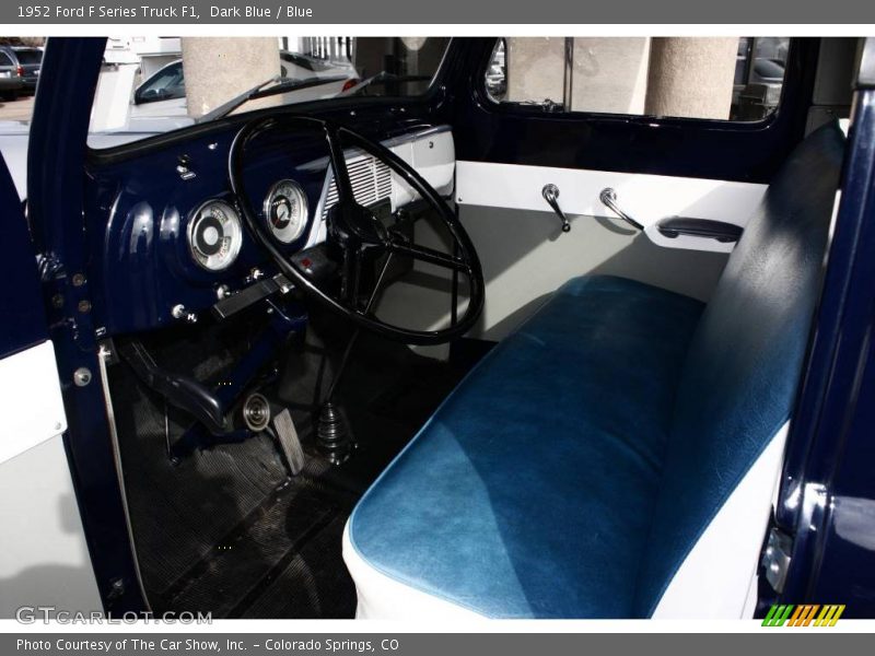 Dark Blue / Blue 1952 Ford F Series Truck F1