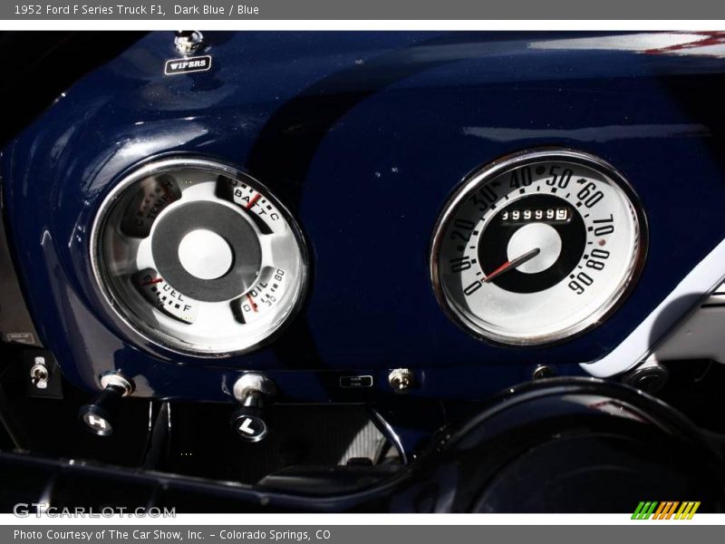 Dark Blue / Blue 1952 Ford F Series Truck F1
