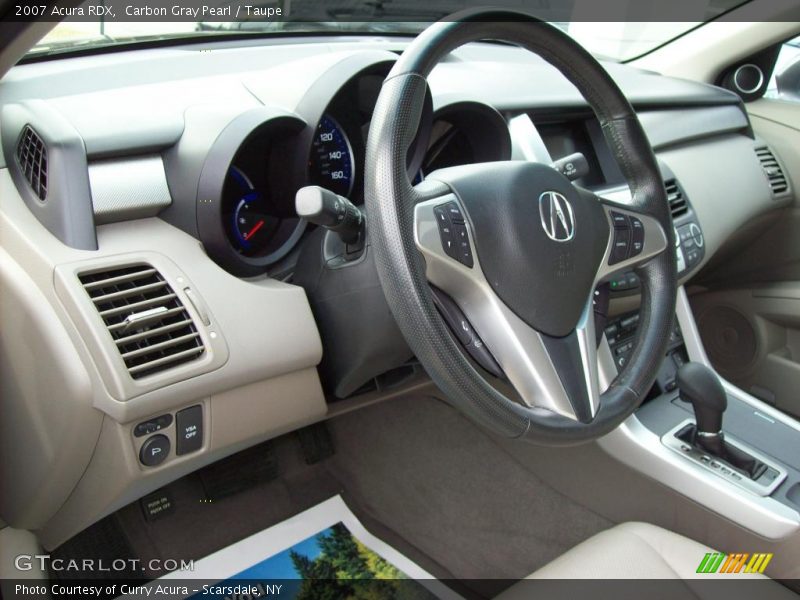 Carbon Gray Pearl / Taupe 2007 Acura RDX