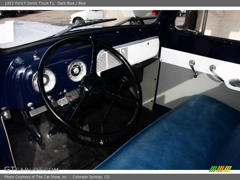 Dark Blue / Blue 1952 Ford F Series Truck F1