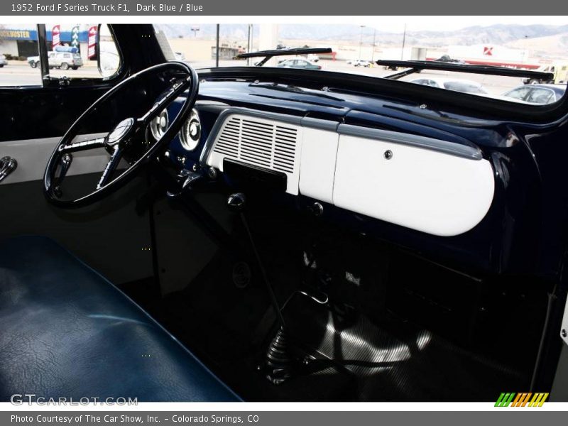 Dark Blue / Blue 1952 Ford F Series Truck F1
