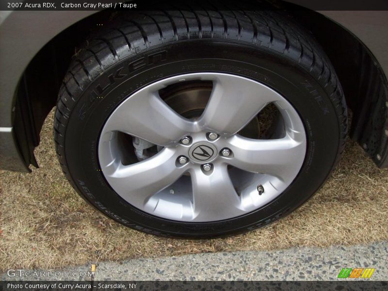 Carbon Gray Pearl / Taupe 2007 Acura RDX