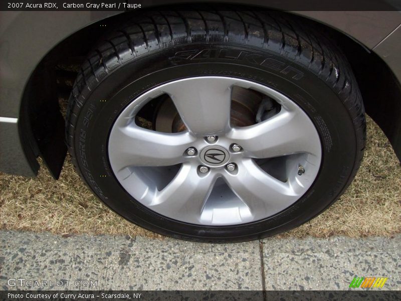 Carbon Gray Pearl / Taupe 2007 Acura RDX