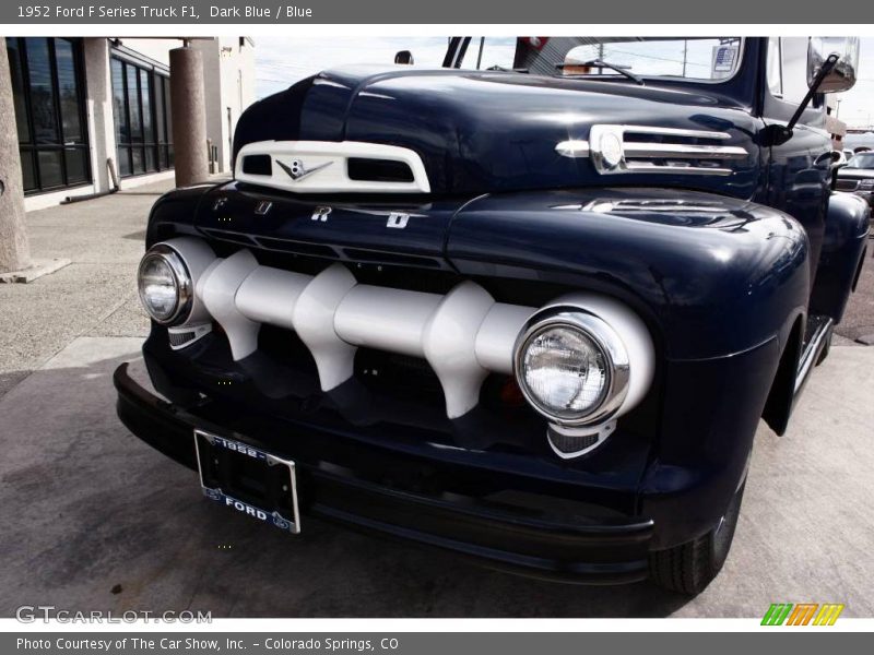 Dark Blue / Blue 1952 Ford F Series Truck F1