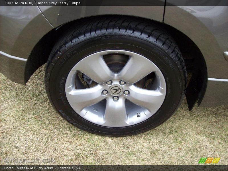Carbon Gray Pearl / Taupe 2007 Acura RDX