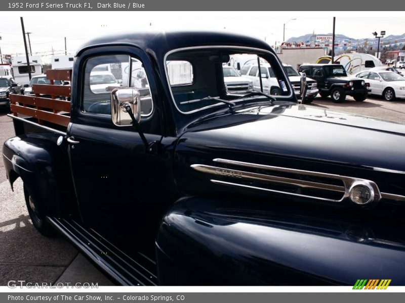 Dark Blue / Blue 1952 Ford F Series Truck F1