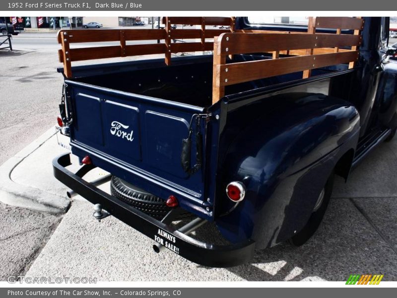 Dark Blue / Blue 1952 Ford F Series Truck F1