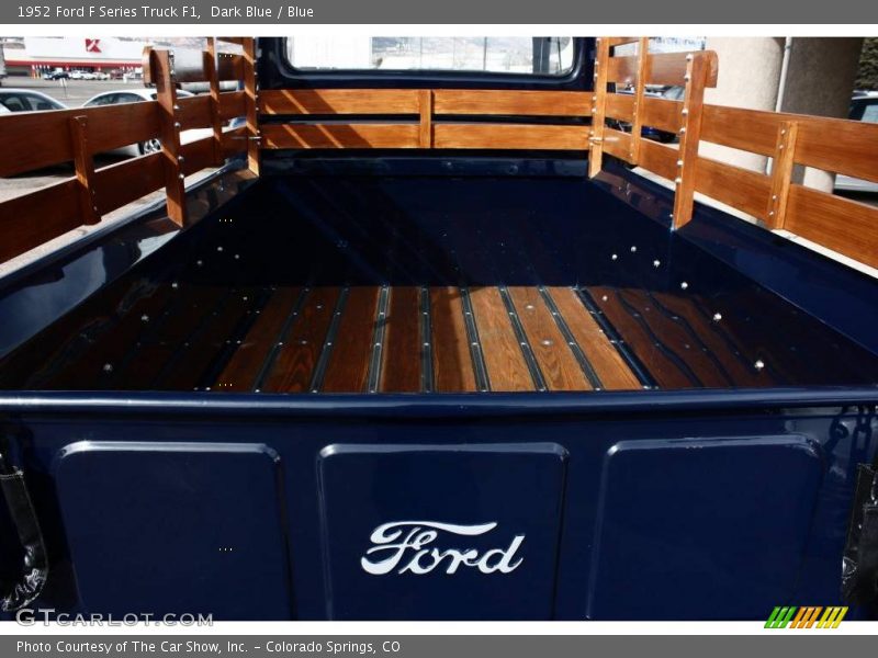 Dark Blue / Blue 1952 Ford F Series Truck F1