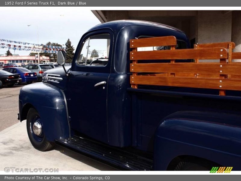 Dark Blue / Blue 1952 Ford F Series Truck F1