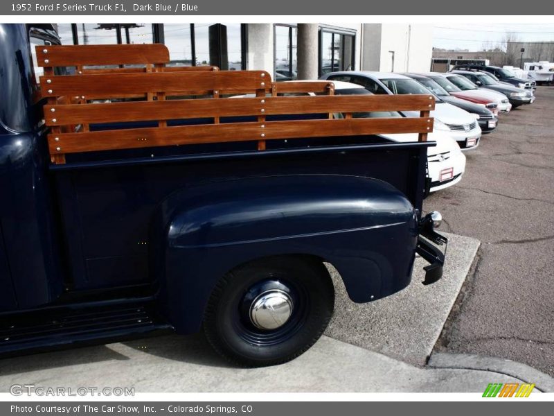 Dark Blue / Blue 1952 Ford F Series Truck F1