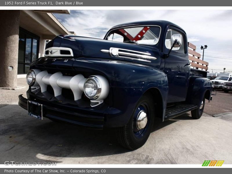 Dark Blue / Blue 1952 Ford F Series Truck F1