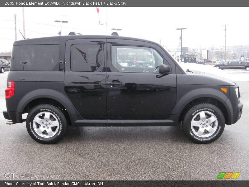 Nighthawk Black Pearl / Black/Gray 2005 Honda Element EX AWD