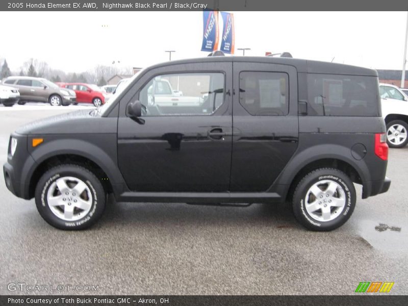 Nighthawk Black Pearl / Black/Gray 2005 Honda Element EX AWD