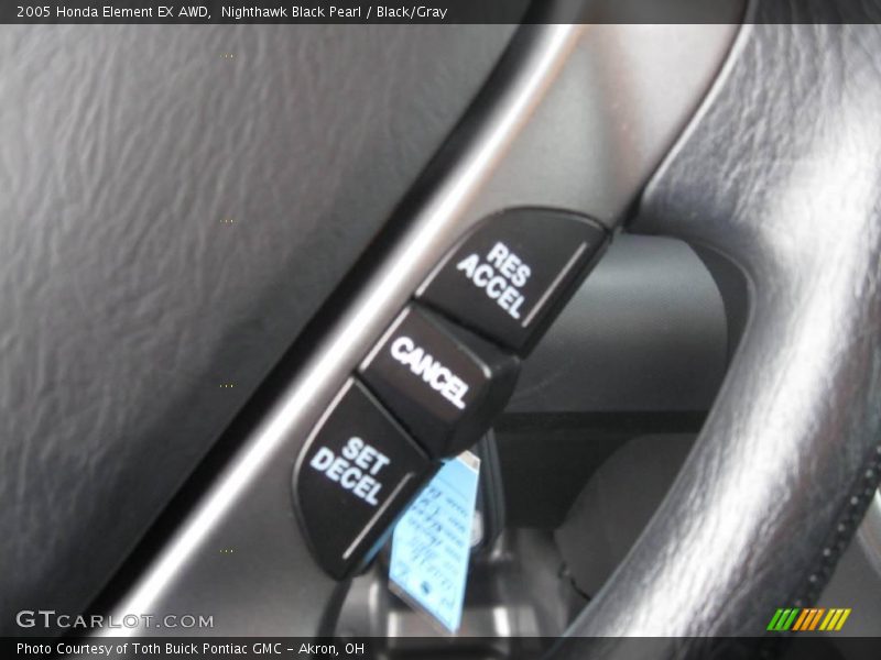 Nighthawk Black Pearl / Black/Gray 2005 Honda Element EX AWD