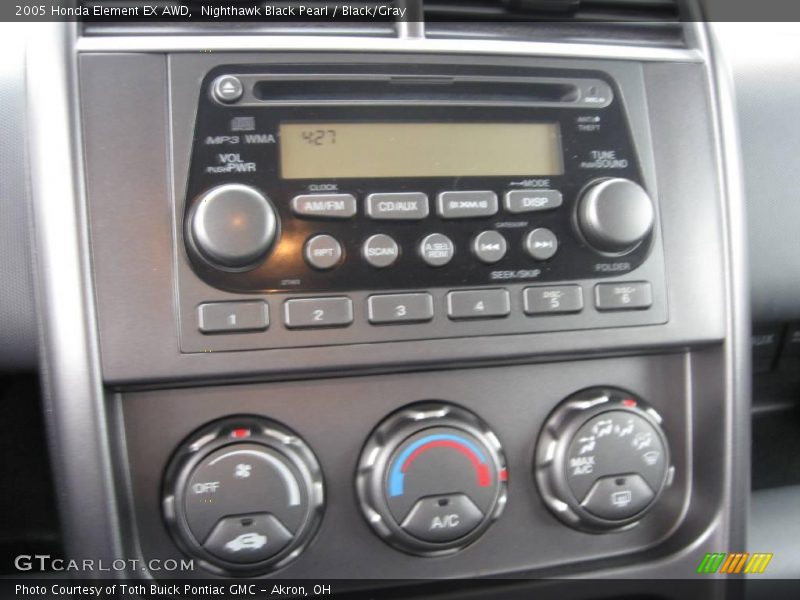 Nighthawk Black Pearl / Black/Gray 2005 Honda Element EX AWD